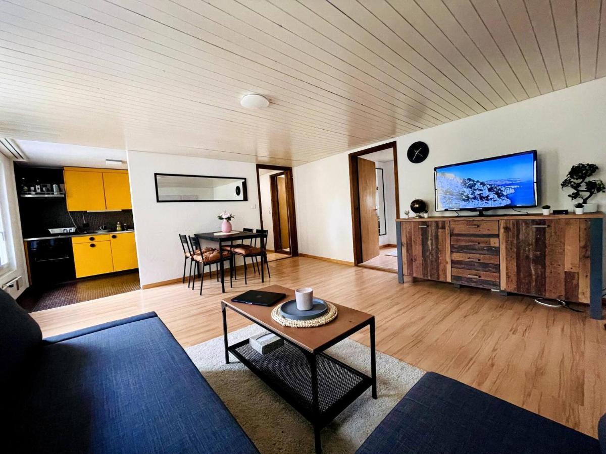 Newly Furnished Beautiful Old Building Apartment In The Center With Apple Tv St. Gallen Dış mekan fotoğraf