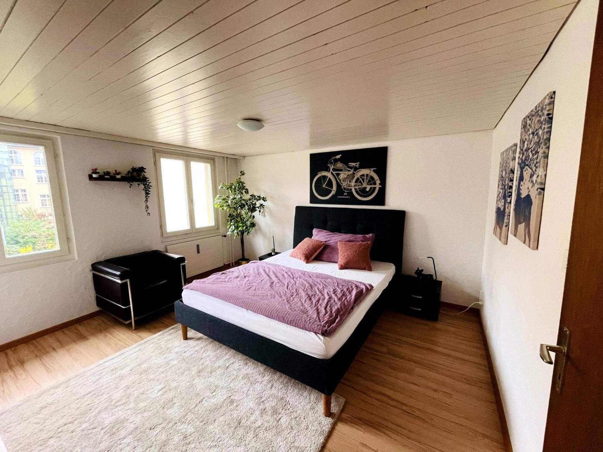Newly Furnished Beautiful Old Building Apartment In The Center With Apple Tv St. Gallen Dış mekan fotoğraf